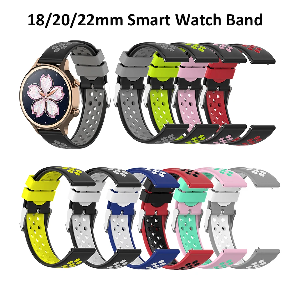 18/20 мм ремешки для часов Fossil Q Venture & Gazer Gen 5 ремешок 22 Замена с двойным