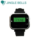 CTW05 пейджер Часы приемникаБеспроводная система вызова для ресторанавызов официанта работы системы с кнопками вызоваСПА и салон используется