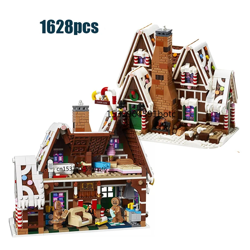 

Girl Friends Series Gingerbread House Creator Friends 10267 Christmas Gift Building Blocks Toys for Kids