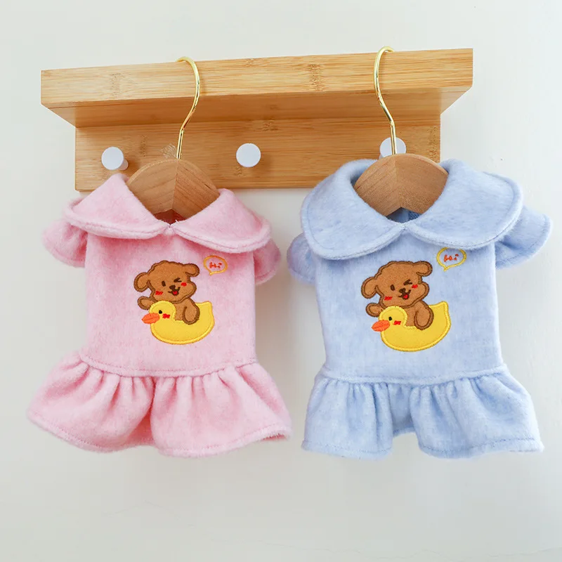 

Winter Dog Dress Pet Skirt Dresses for Small Dogs Puppy Clothing Chihuahua Pomeranian Yorkies Maltese Schnauzer Poodle Clothes