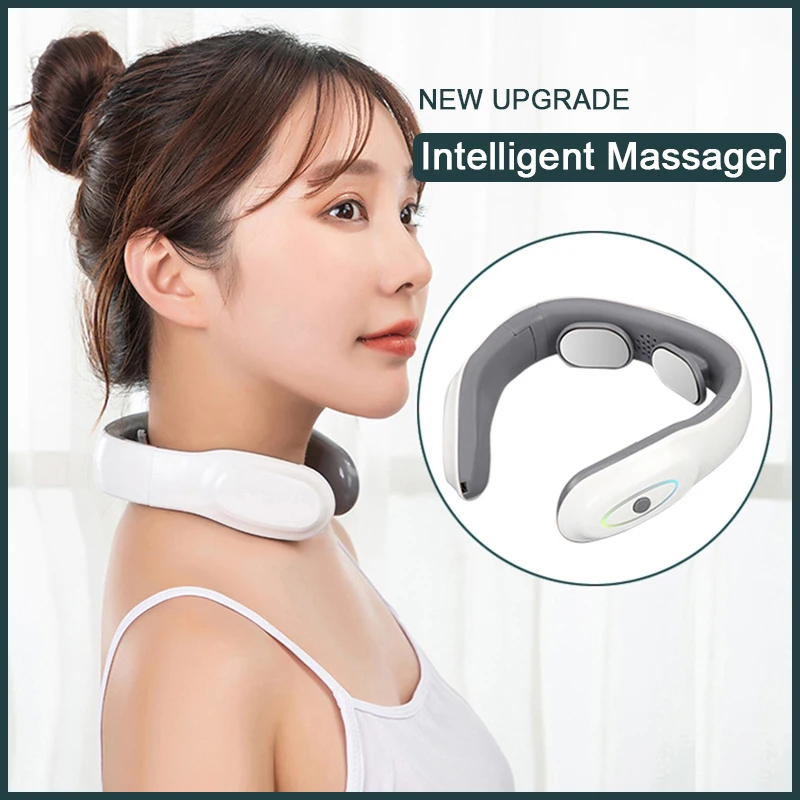 

Умный массажер для шеи и плеч, 6 импульсных режимов