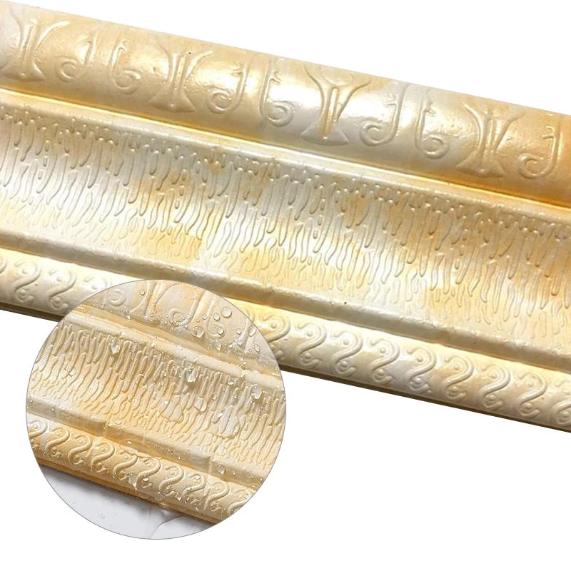 Самоклеящаяся лента из пеноматериала с 3d-тиснением плинтус для стен краев