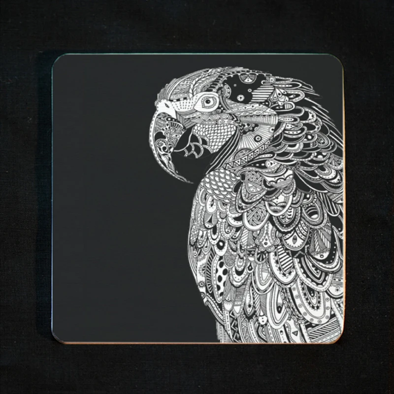 Креативные деревянные подставки для чашки Нескользящие термостойкие кофейные