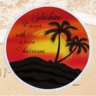 150 см круглое пляжное полотенце из микрофибры с кисточками летнее пляжное банное полотенце для взрослых детей путешествия Кемпинг коврик для пикника