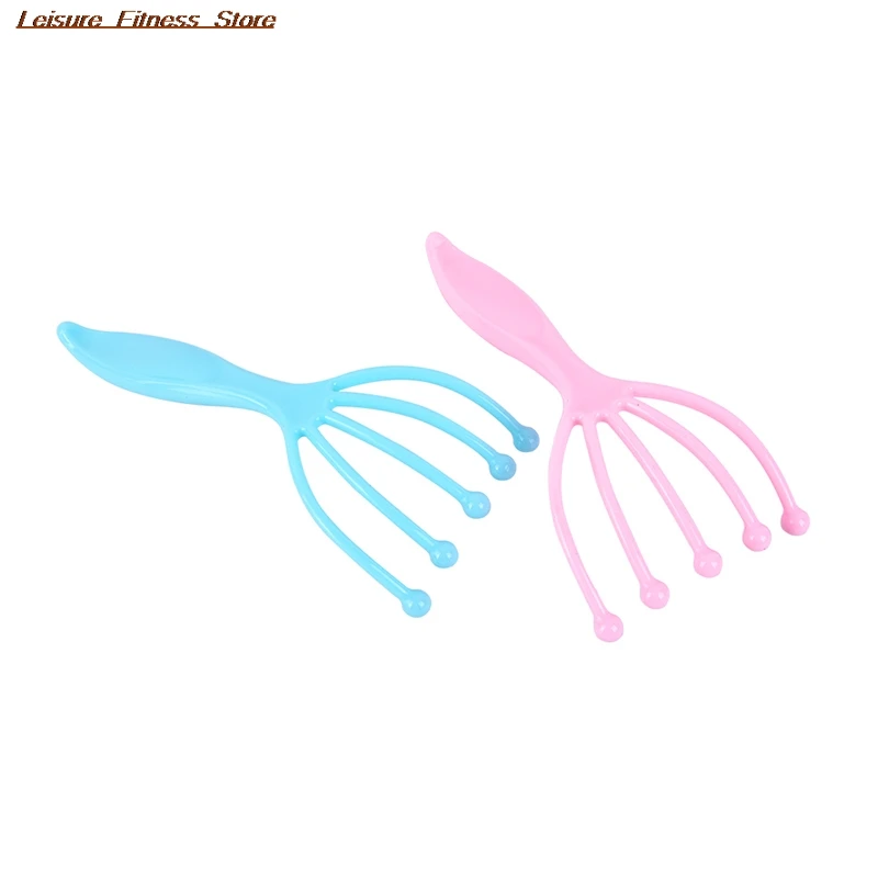 

Массажер для головы со стальными шариками, расслабляющий пятипальцевый массажер для головы, уличные инструменты, 1 шт.