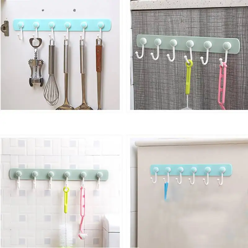 Новые Полезные ванная комната ручки двери подвесная вешалка полка для