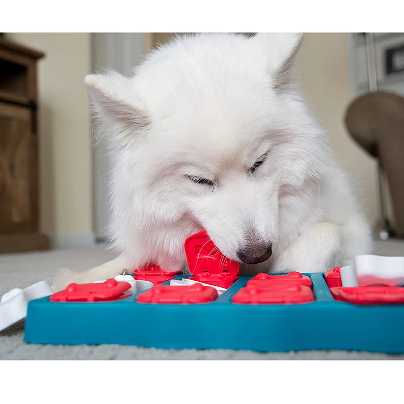 

Dog Interactive Puzzle Game Dog Toys Intelligence Toy Slowing Feeding Pet Dogs Cats Seeking Fun Increase IQ Pet Supplies