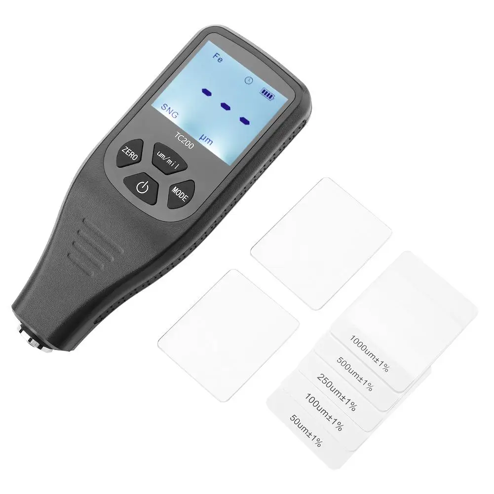 TC200 LCD Display Digital Coating Thickness Gauge Measuring Tool for Car Tester Tools | Инструменты