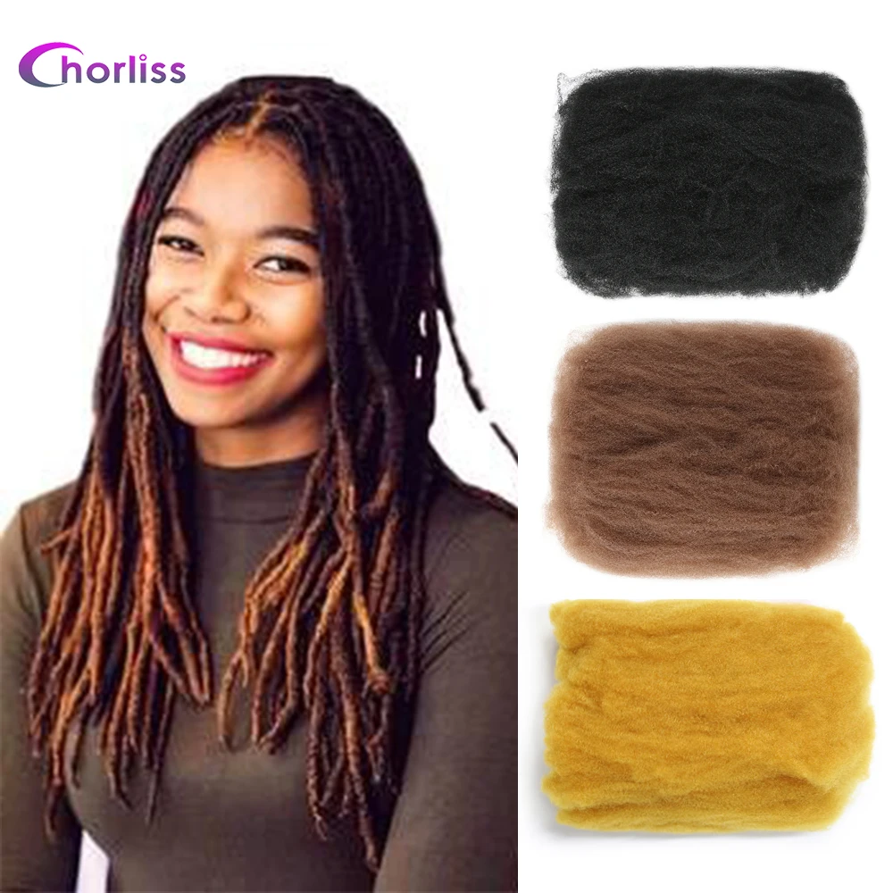 

Chorliss Mongolian Remy Hair Afro kinky Curly Bulk Synthetic Hair For Braiding Hair Natural Color Braids Hair No Weft