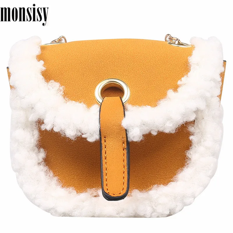 Monsisy мини сумка для девочек кошелек и сумочка Детский маленький Детская через