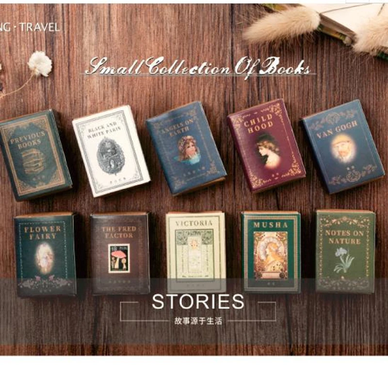 Мини бирка Moking в стиле ретро для библиотеки поздравительные открытки открытка на