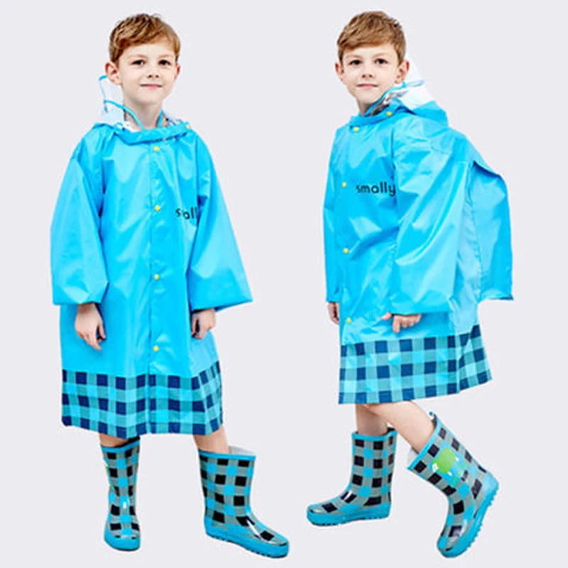 

Cute Raincoats for Children School New Fashion Pattern Printed Rainwear Eco-friendly Odorless Kids RainCoat Boys Girls Raincoat