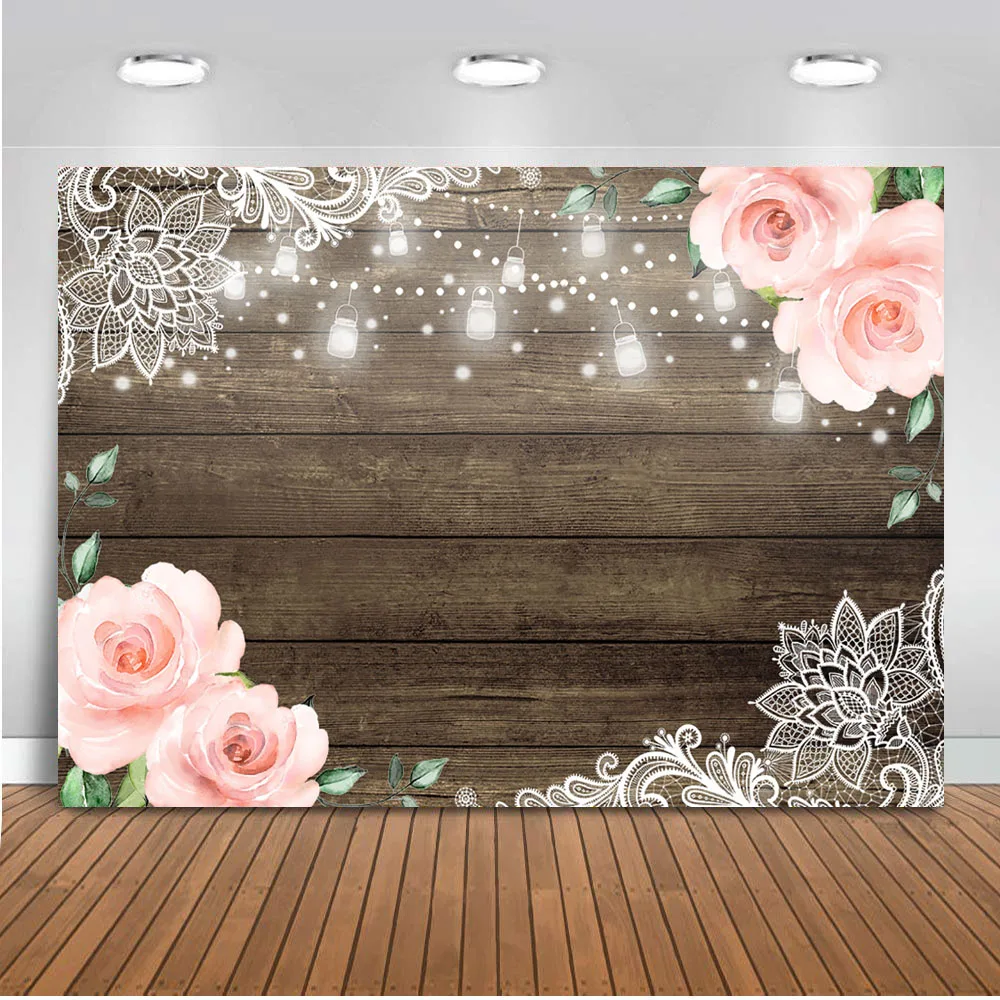 Цветочный фон для фотосъемки фон с деревянным полом для фотостудии свадебные фоны для свадебной вечеринки декоративные принадлежности реквизит