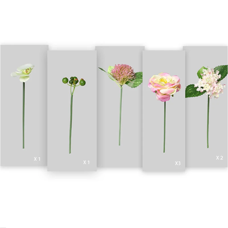 Erxiaobao искусственный цветок для домашнего интерьера ручной работы Снег горная