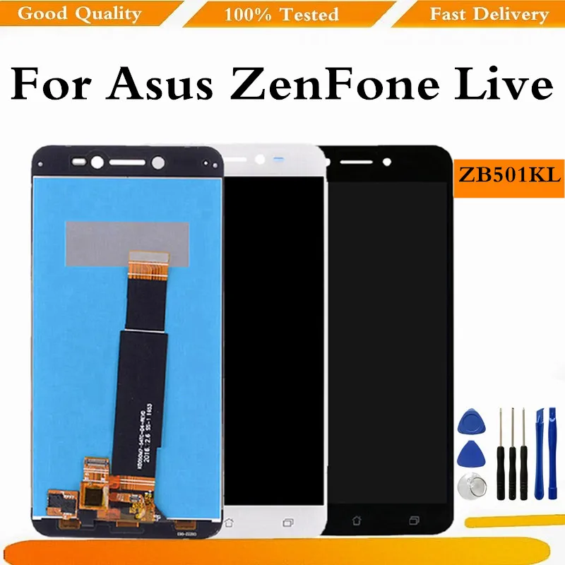 

For Asus Zenfone Live ZB501KL LCD X00FD A007 Display Touch Panel Screen Digitizer Assembly With Frame For Asus ZB501KL LCDs
