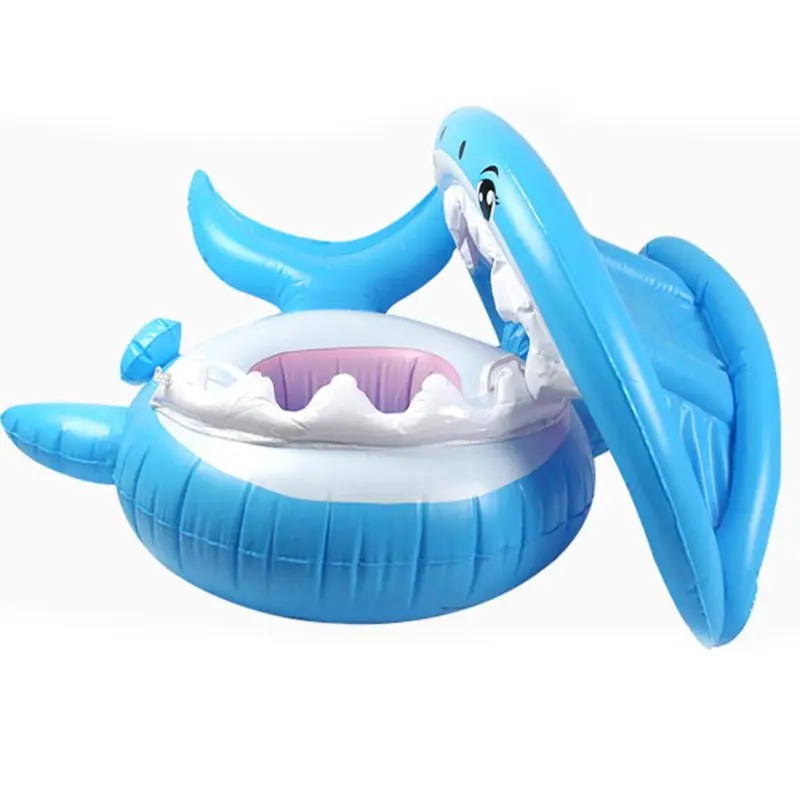 Акула плавательный кольцо Дети Детские Надувные Малыша безопасным поплавок для
