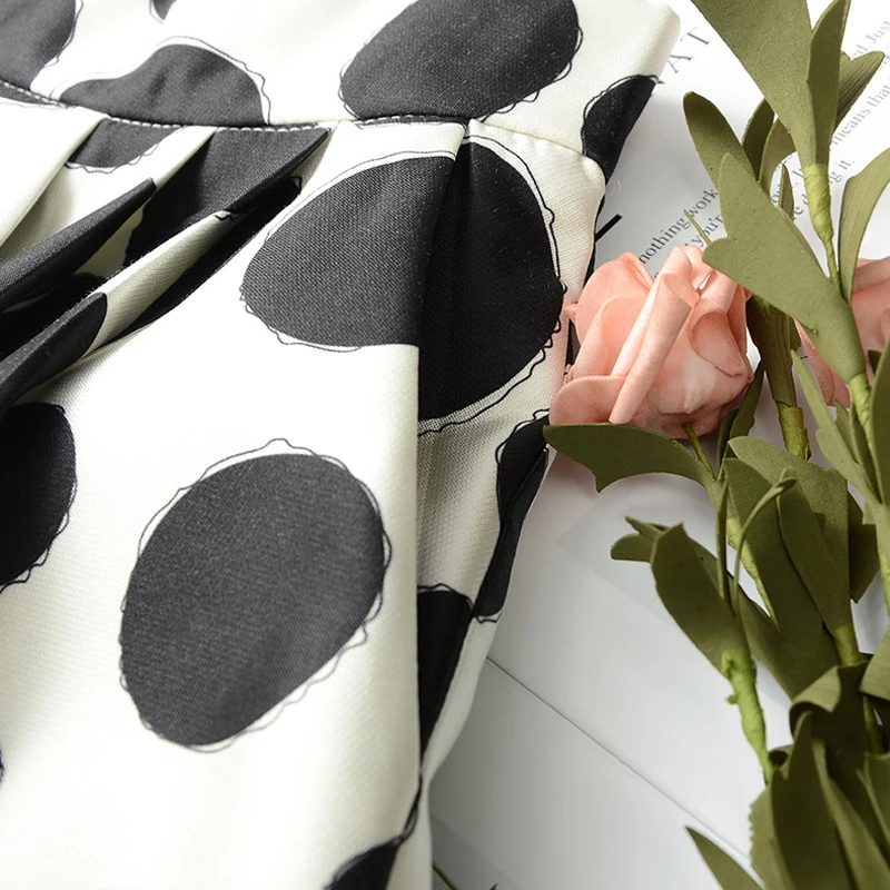 Элегантная Офисная Женская юбка в стиле ретро с высокой талией трапециевидная