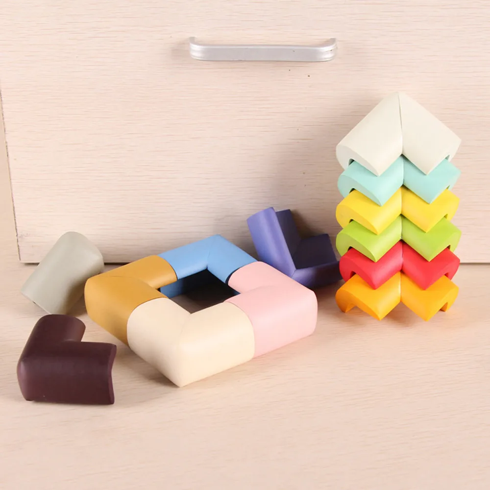 12 шт./лот защита для детей на углы стола форма ангела мягкая стеклянная кромок