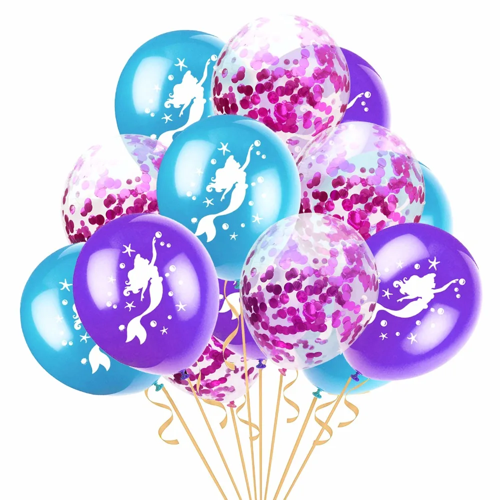 Маленькая Русалка принадлежности для тематической вечеринки плакат с русалкой