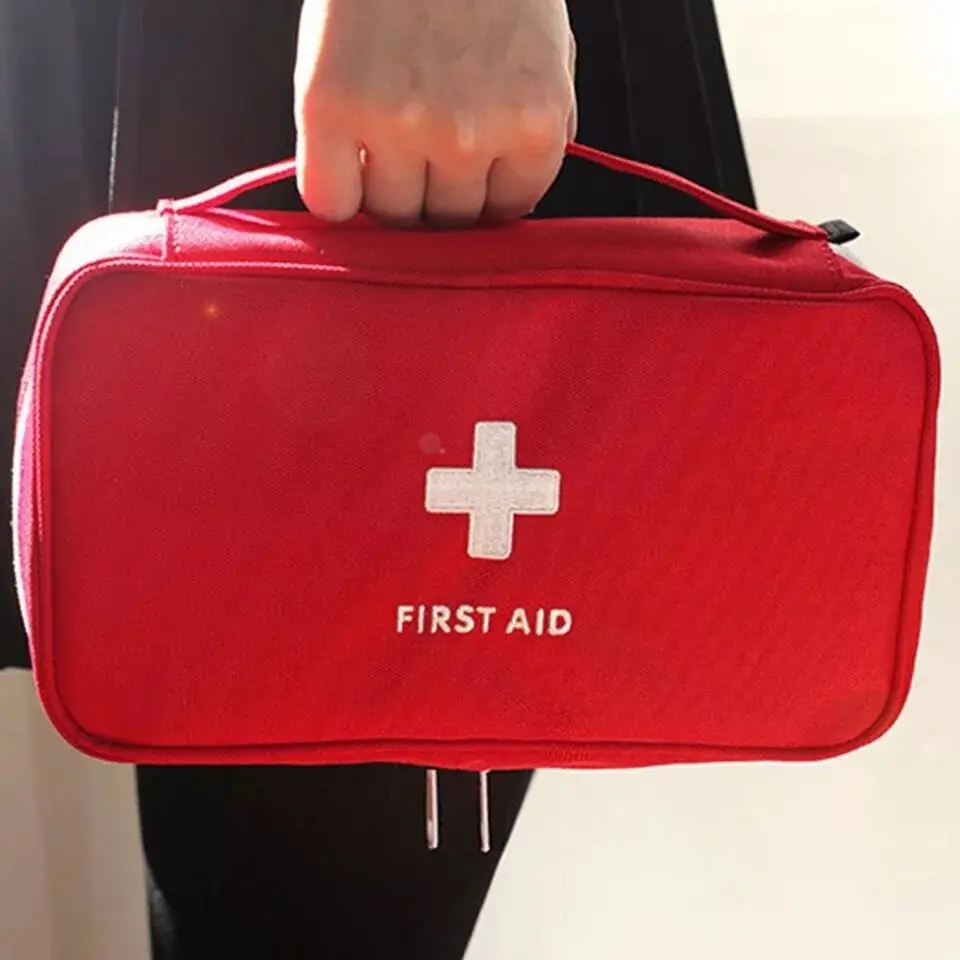 

2020 Fashion Travel Bag Portable Medical Kit First Aid Camping Medical Bag and Handbag Storage Bag Large Capacity Cosmetic Bag