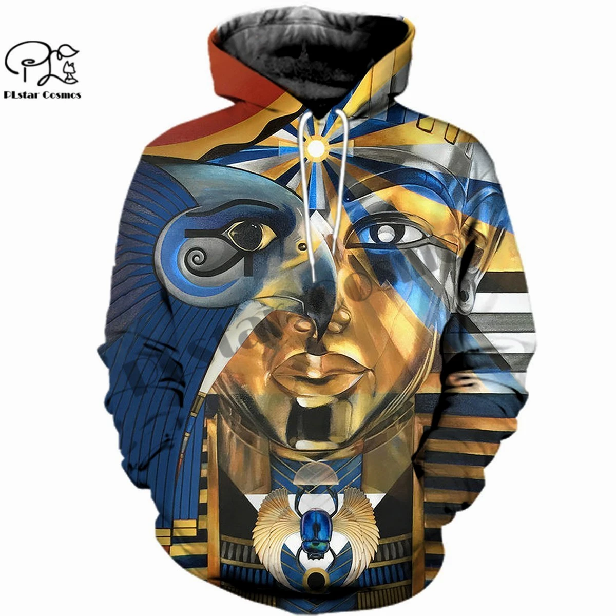 

PLstar Cosmos 3Dprint Horus Ancient Egypt Art Newfashion Harajuku Streetwear Funny Casual Comfortable Hoodies/Sweatshirt/Zip E12