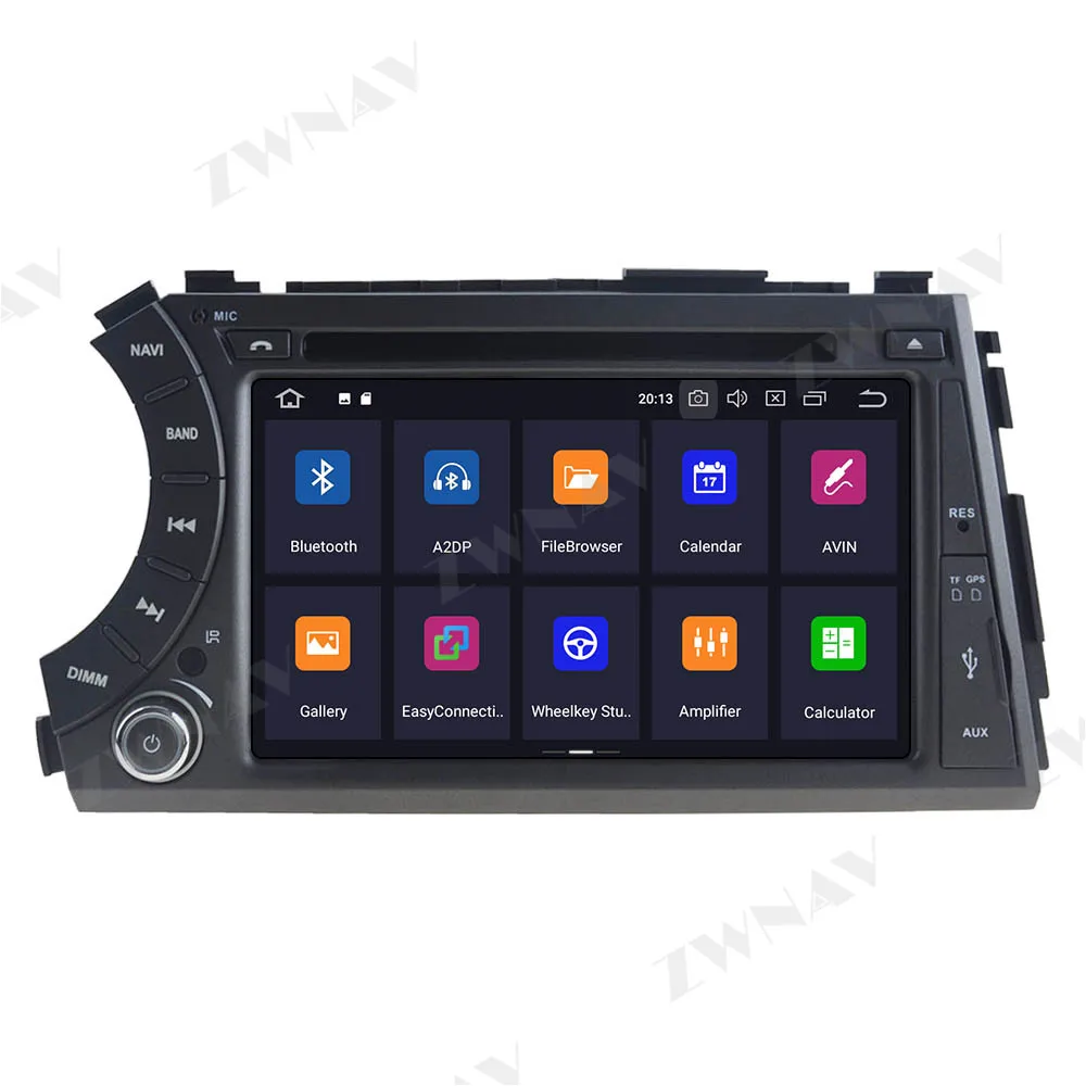 Автомобильный мультимедийный плеер Android 10 0 GPS для Ssangyong Kyron Actyon Micro 2005 + Радио аудио