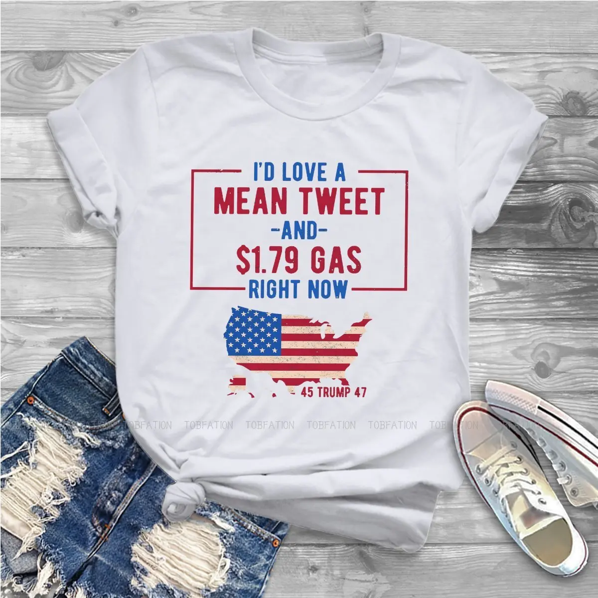 Недостаток газа цена увеличена на 100% футболок я люблю Средний твит и 1 доллар