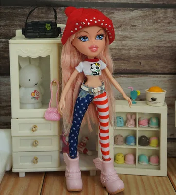

Doll Clothing Set Hats DIY Personality Doll Decors Colorful Doll Accessories Monstering High Doll Clothes Dress Kids Gifts