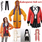 Полный комплект париков из аниме Kakegurui Runa Yomozuki Yumemite Yumemi Jabami Yumeko Momobami Kirari