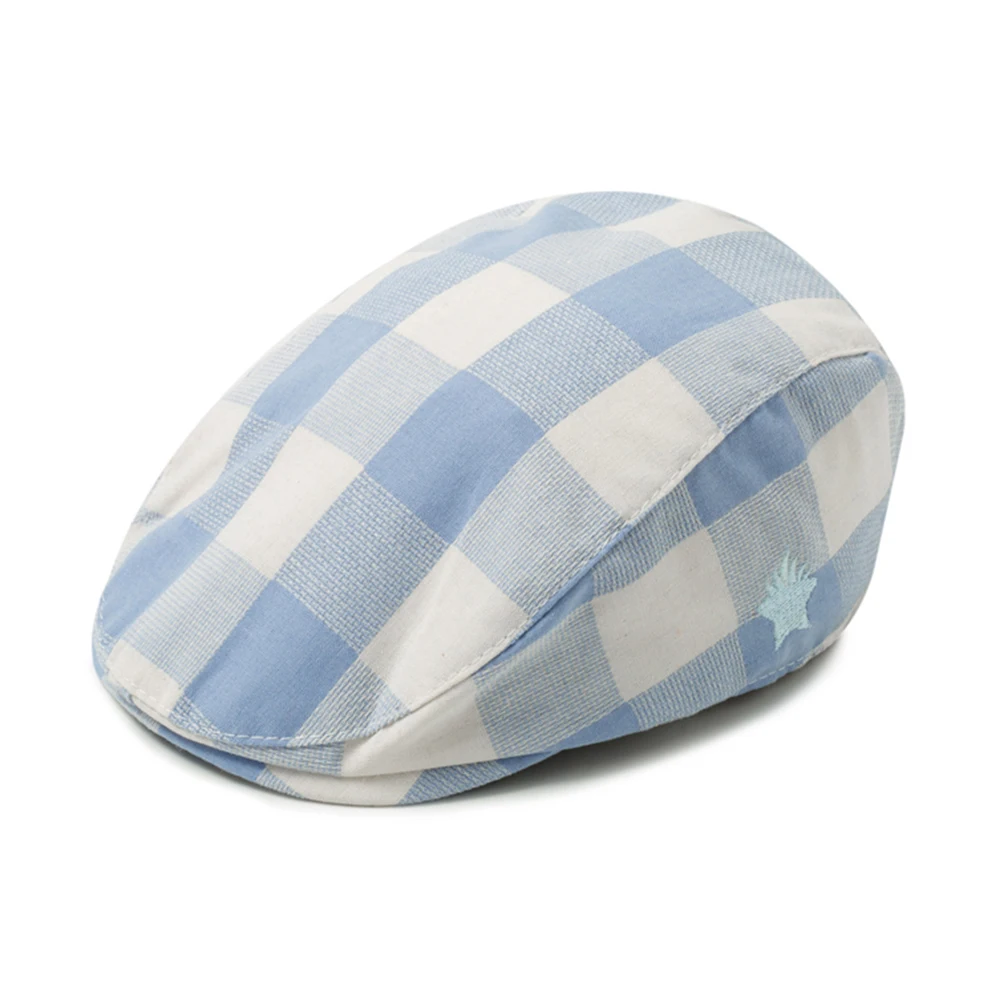 

6-12months Baby Hat Casual Plaid Beanie Cap Toddler Infant Baby Girls And Boys Kids Hats Spring Summer Travel Sunshade Caps