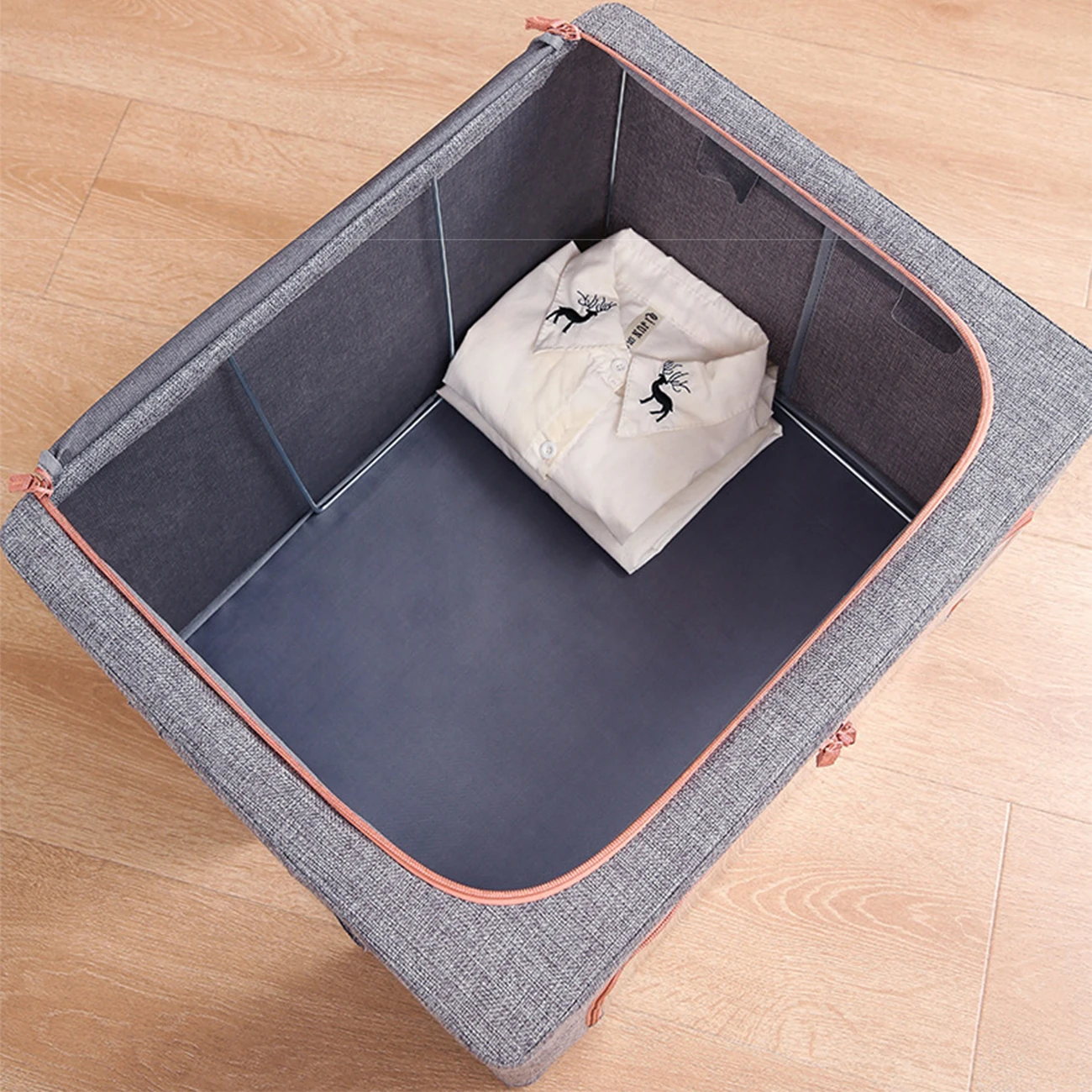 

Clothing Wardrobe Organizer Bag Clothes Blanket Quilt Closet Box Bag Home Foldable Storage Organization Wash Moisture-Proof