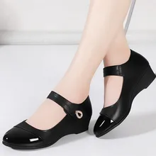 Zapatos De Mujer – chaussures à talons carrés pour femmes, chaussures décontractées, légères, De haute qualité, confortables, à la mode  (3)