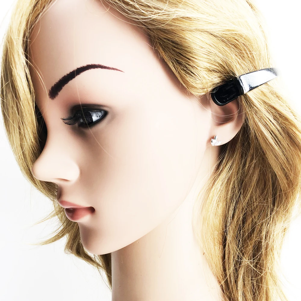 Листья со стразами серьги гвоздики Европа Стиль Модные Качественные украшения