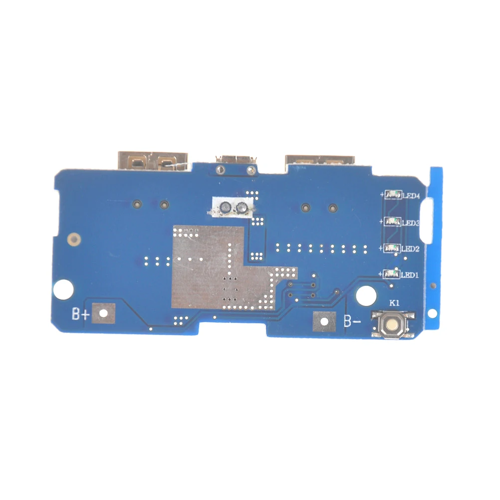 

2A Dual USB Output 1A Input 5V 2A Power Bank Charger Module Charging Circuit Board Step Up Boost Power Supply Module