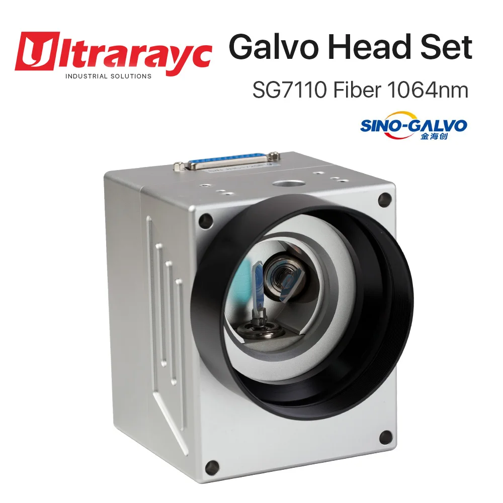 Сканер оптоволоконный лазерный Cloudray 1064 нм головка Galvo SG7110 SG7110R с красной указкой