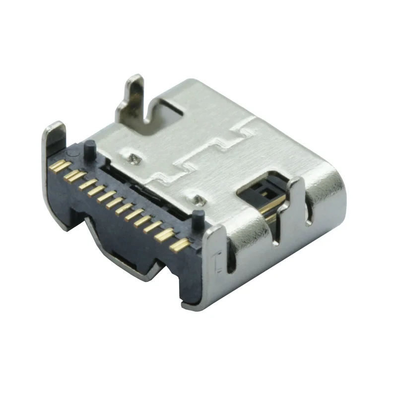 10 шт./лот Тип C 16-контактный разъем SMT USB 3. 0 Type-C гнездо размещение SMD DIP для печатной