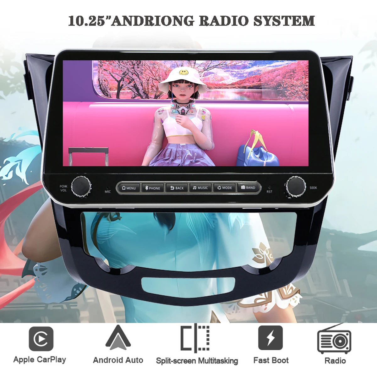 

Автомагнитола для Nissan X-Trail Xtrail Qashqai J11 2014-2021, стерео, мультимедийный видеоплеер, DVD-плеер, GPS-навигатор, монитор Carplay RDS