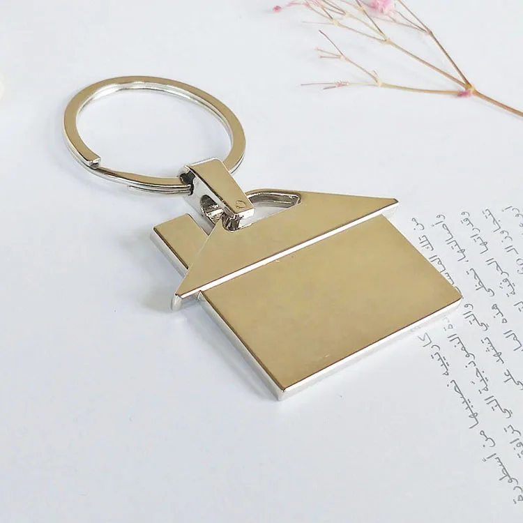 new men cute cartoon house with window keychain women cute key chain bag charm for party best gift jewelry k2007 free global shipping