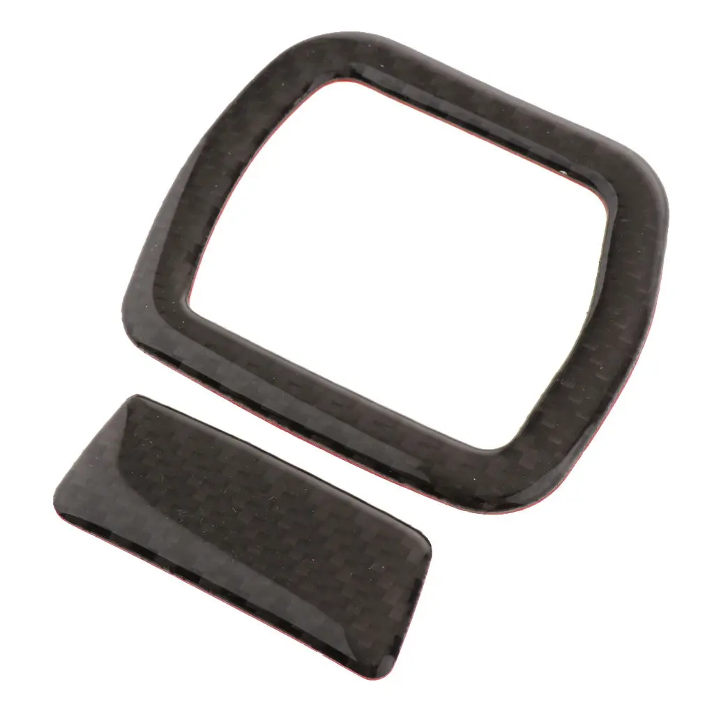 

New Carbon Fiber Storage Box Decorative Frame Cover Trim for A4L 17-18