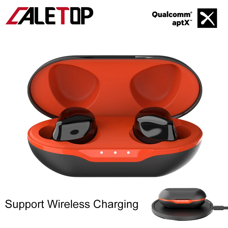 Наушники Bluetooth Aptx наушники вкладыши TWS с 5 0 QCC 3020 Поддержка сопротивление разрыву