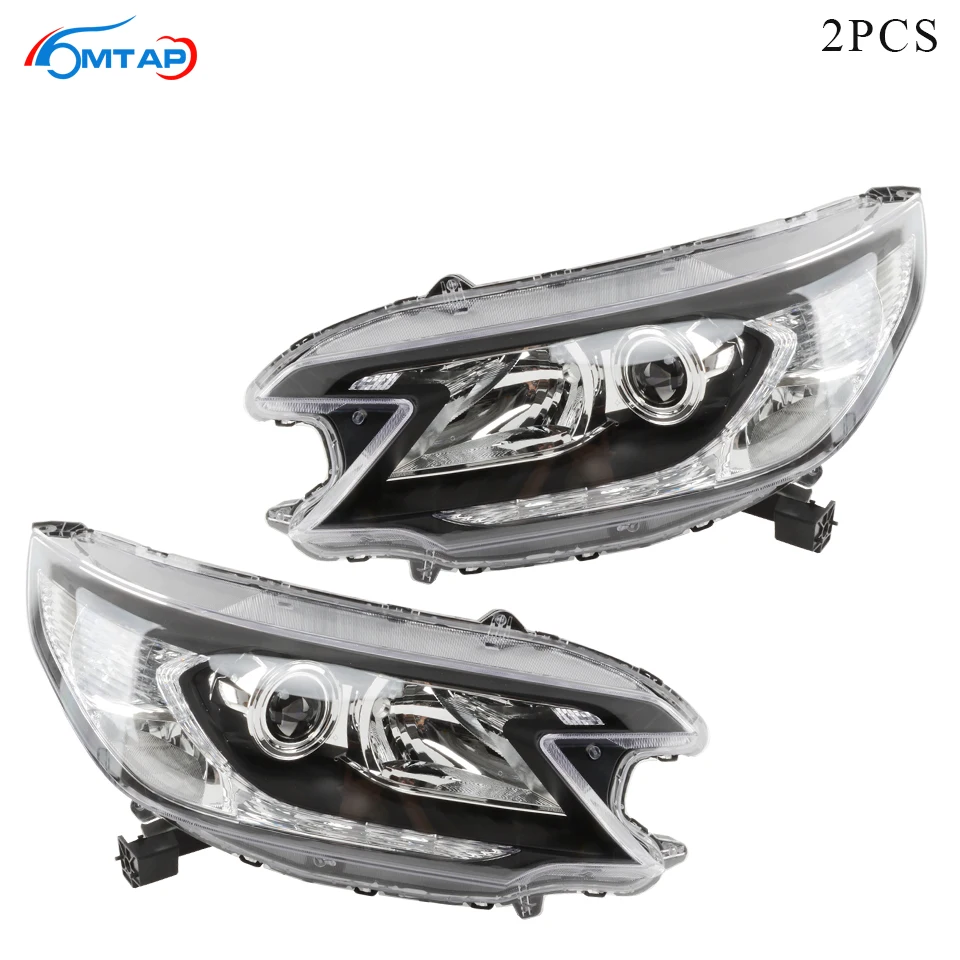 MTAP 2 шт. головной светильник в сборе галогенные лампы HID переднего бампера фара
