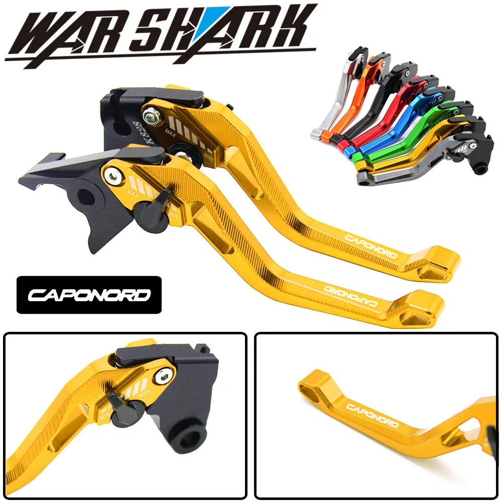 

With Logo Motorcycle CNC Adjustable Clutch Brake Levers For Aprilia Caponord 1200/ RSV 1000 Tuono/MILLE /SL 1000 Falco