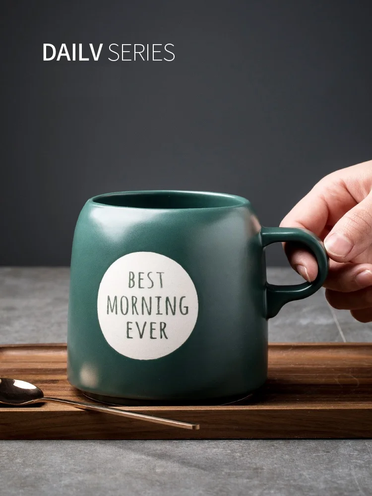 Креативная керамическая кружка в стиле ретро кофейные кружки большой емкости