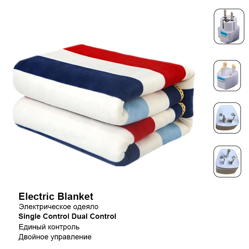 

Electric Heated Blanket 220V Thicker Heating Blanket Thermostat Carpet For Double Body Winter Warmer Sheets Electric Mattress