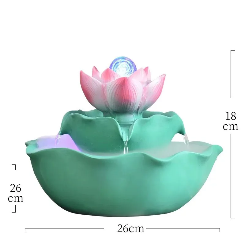 Lotus Water украшения для фонтана офисный Рабочий стол фэн шуй водные с передачей