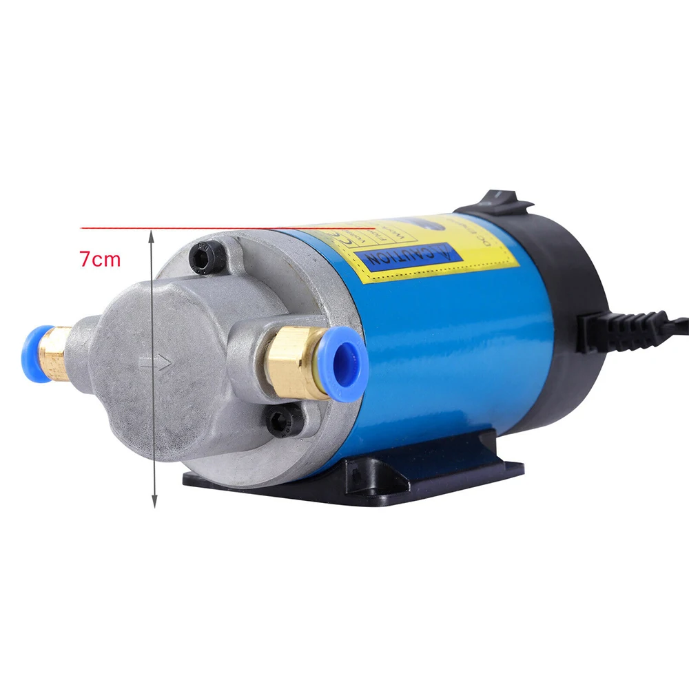 Электрический перекачивающий насос для масла 100 Вт 12 В 4л дизельного топлива