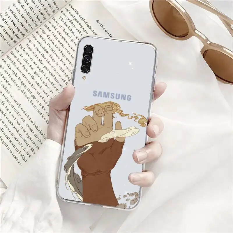 

Avatar Last Airbender comic Phone Case Transparent for xiaomi 11 redmi note 9 8 s pro Samsung A 71 51 21S S 20 fe 10 9 8 plus