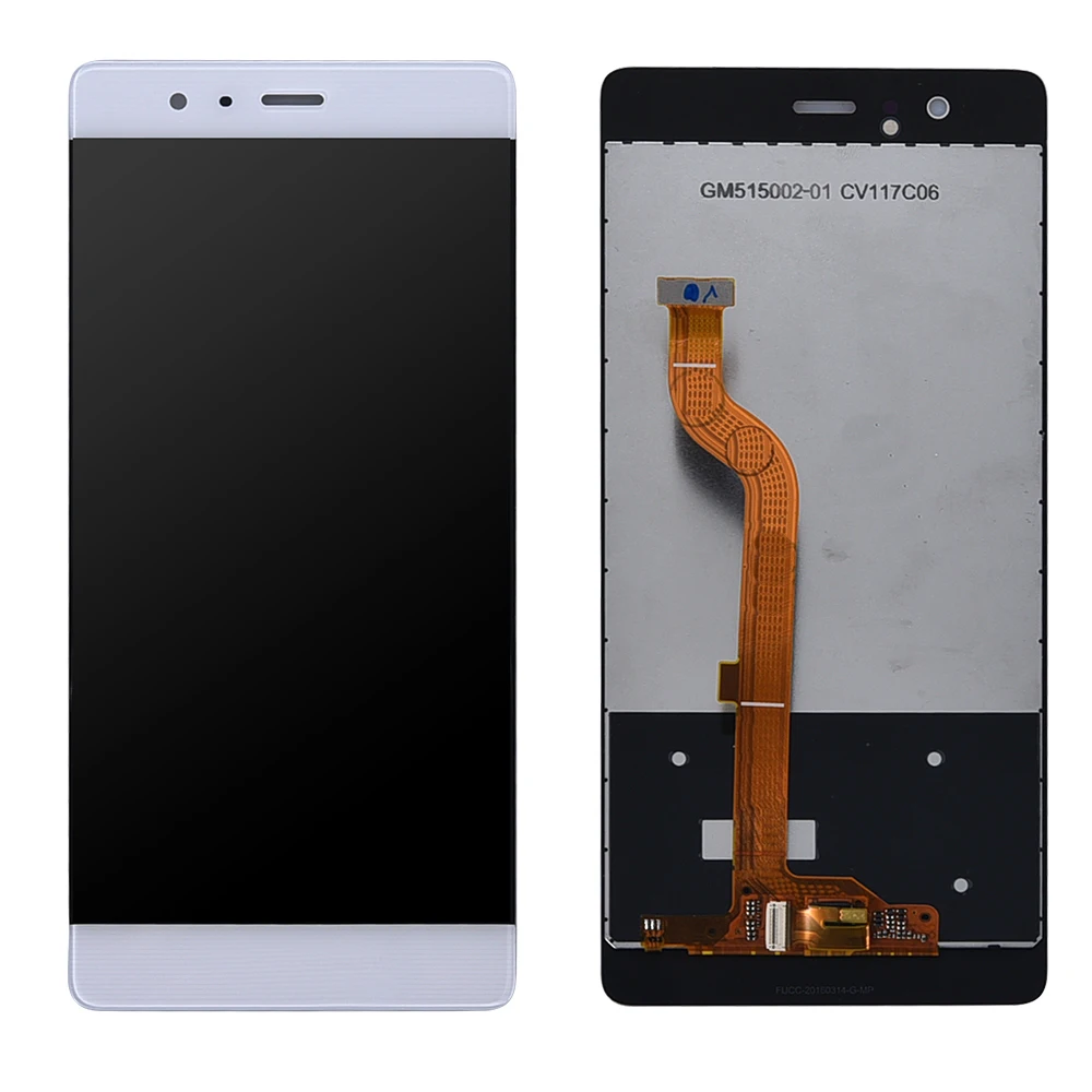 

Free Shipping Lcd with Frame For Huawei P9 EVA-L09 EVA-L19 Digitizer Touch Screen Lcd Display Assembly Repair Part