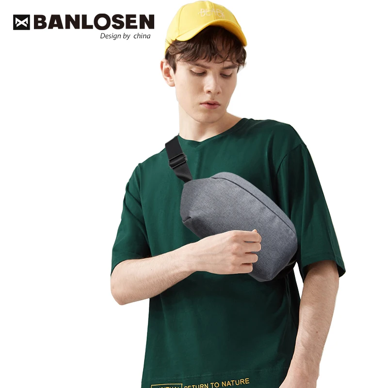 Сумка-мессенджер Banlosen Мужская через плечо саквояж кросс-боди на ремне