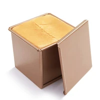 square loaf pan aluminum alloy non stick cover toast box mold bread mold kitchen accessories baking tools for cakes